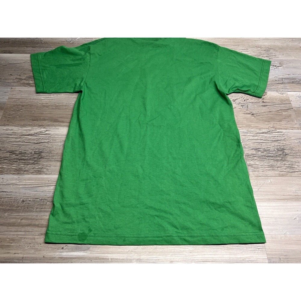 Vintage Dolphin T-Shirt Mosaic Motif Myrtle Beach South Carolina Green Sz M USA - Picture 2 of 6